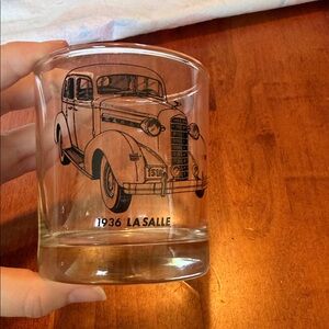 Vintage 1936 La Salle Glass Tumbler